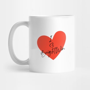 I Love BrightWin 2Gether Series Mug